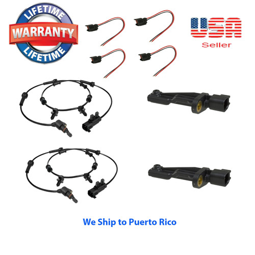 Abs wheel speed sensor - wheel, front