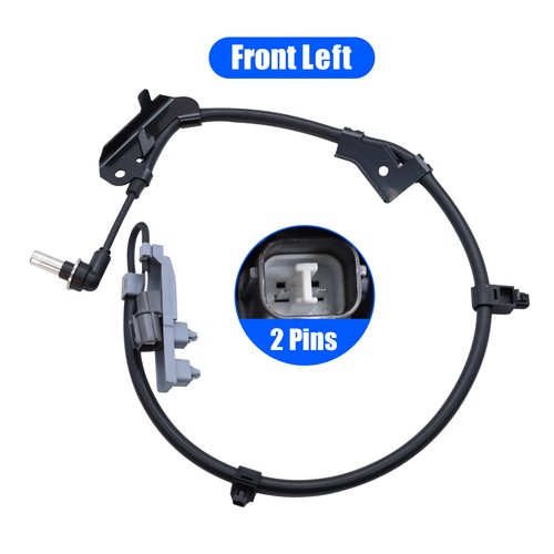 Front left abs wheel - front,